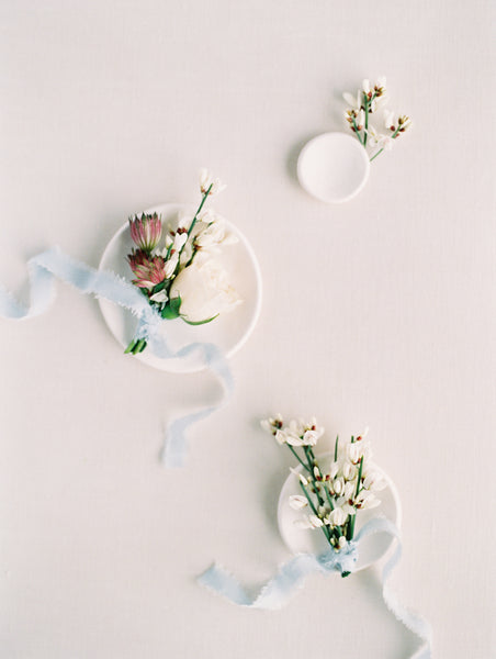 White Porcelain Tiny Styling Dishes