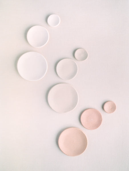 White Porcelain Tiny Styling Dishes